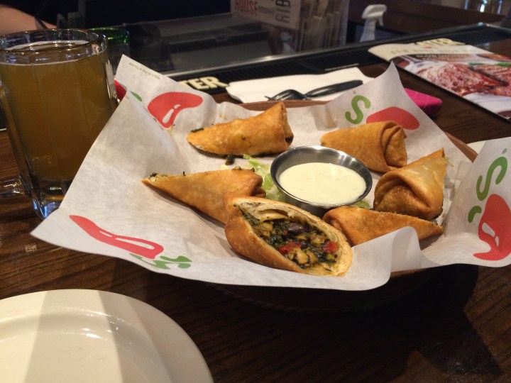 Chili's southwestern eggrolls